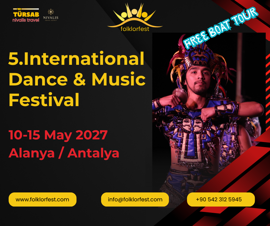 5th International Dance Music Culture Festival 2027 festival poster - Alanya / Antalya