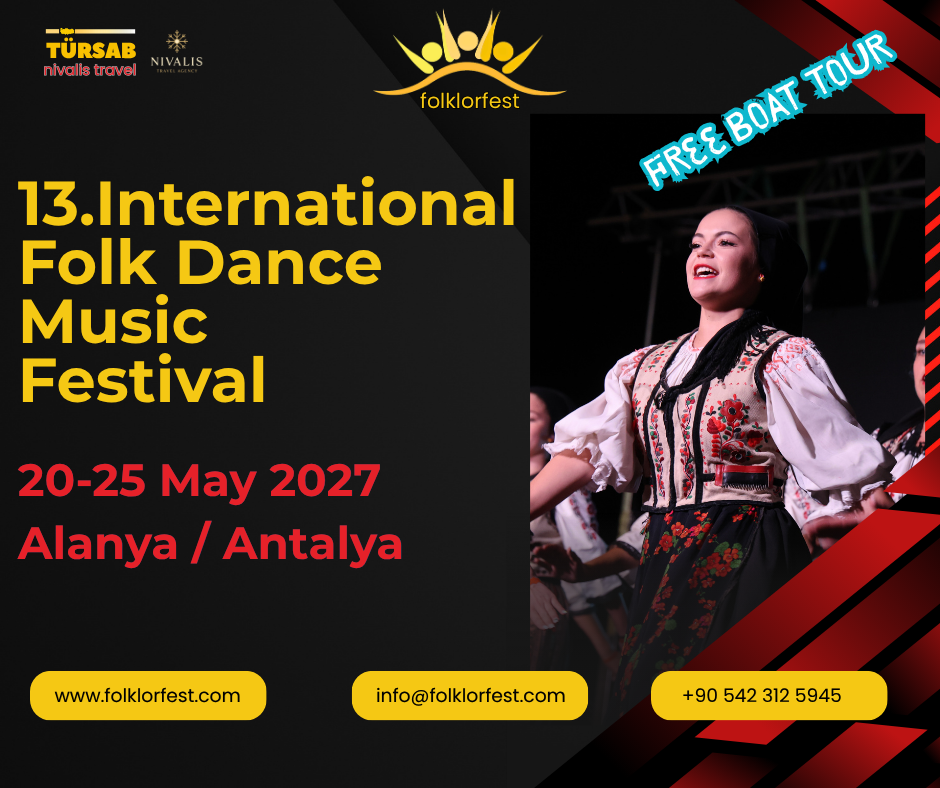 Folk Dance Music Festival 2027 festival poster - Alanya / Antalya